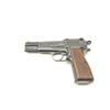 Image 1 : Browning High Power with tangent sight  showing Nazi proofs, S/N 109222 in 9mm  parabellum. 50%-70% 