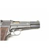 Image 9 : Browning High Power with tangent sight  showing Nazi proofs, S/N 109222 in 9mm  parabellum. 50%-70% 