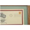 Image 11 : Lot of 1st day covers and stamps including:   One book 1984-1985 with 25 pages of three  each for a 