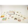 Image 12 : Lot of 1st day covers and stamps including:   One book 1984-1985 with 25 pages of three  each for a 