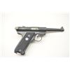 Image 2 : Ruger MK I Semi-Auto pistol in .22 caliber  with a 4 ½” barrel, S/N 17-16886. 98%  original blue wit