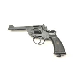 Late Enfield Double Action British Military Revolver in .38 caliber showing “D.I” with a star on t