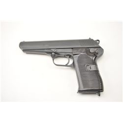 CZ-52 Semi-Auto Pistol in 7.62 Tokarev caliber, S/N V14607 and “NID” maker code marked. 1953 dated