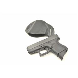 Glock 26 Gen 4 9mm Compact Semi-Auto pistol with holster. Near fine used condition. Some carry and