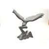 Image 1 : 19th to early 20th century cast bronze eagle,  possibly Japanese made for export.  The  piece collap