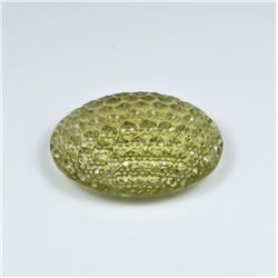 Stunning Fantasy cut Citrine oval shape weighing 71.00 carats. Estimates $600-$900