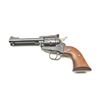 Image 1 : Ruger New Model Single Six Revolver in .22  L.R. and magnum (Extra Cylinder) with a 4 ½”  barrel, bl