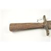 Image 2 : Relic condition original Rifleman’s knife  with the hilt and grip altered during use.   No blade mar