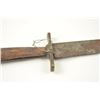 Image 3 : Relic condition original Rifleman’s knife  with the hilt and grip altered during use.   No blade mar