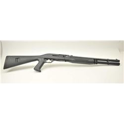Benelli M1 Super 90 tactical shotgun,  #M264377, 12 Ga, 18 ½” barrel, 2 ¾ or 3”  shells, matte black