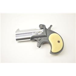 FIE Model D 38 O/U derringer, .38 Special caliber, Serial #594455. The pistol is in fine overall