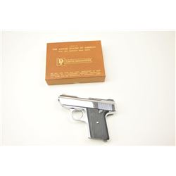 Davis P-380 semi-automatic pistol, .380 ACP caliber, Serial #AP154190. The pistol is in nearly ex