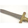 Image 8 : U.S. Artillery sword converted to Bowie or  Fighting knife.  Nicely re-shaped blade  probably done p