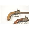 Image 11 : Lot of two European percussion pistols made  for export circa 1840-1860’s, no proofs,  Central Europ