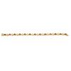 Image 1 : One beautifully crafted 18k yellow gold ruby  /diamond bracelet containing approx 5ct of  ruby and 1