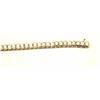 Image 3 : 14k yellow gold bracelet weighing 21 gms and  set with 50 diamonds weighing 7ct . with a  appraisal 