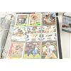 Image 5 : Large lot of graded and ungraded football  trading cards including three full binders  with protecti