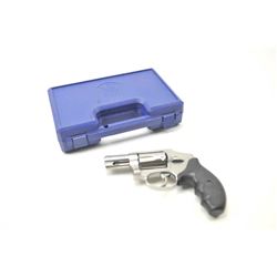 Smith & Wesson Model 640-1 DA Hammerless revolver, .357 Magnum caliber, Serial #CBS9483. The pist