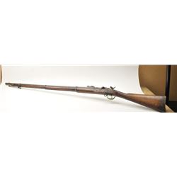 Colonial made Snider Enfield style three band rifle in .577 caliber in good to very good overall c