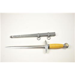 German Nazi era Luftwaffe dagger with “Eickhorn Solingen” maker’s mark. Very good plus to near fin
