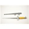 Image 1 : German Nazi era Luftwaffe dagger with  “Eickhorn Solingen” maker’s mark. Very good  plus to near fin