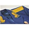 Image 5 : Soviet Cold War Era Air Force Officer’s dress  uniform with cap, pants, suspenders, ribbons  and fan