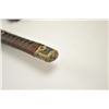 Image 9 : Japanese naval style mounted Samurai sword  with signed blade, army tsuba and leather  covering on t