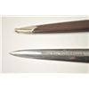 Image 4 : German Nazi era S.A. dagger with scabbard and  metal clip to leather hanger (leather  missing) and “