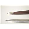 Image 8 : German Nazi era S.A. dagger with scabbard and  metal clip to leather hanger (leather  missing) and “