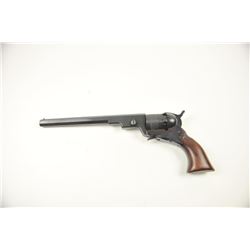 Reproduction marked Texas Patterson percussion revolver with case and accessories. The pistol is