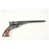 Image 2 : Reproduction marked Texas Patterson  percussion revolver with case and  accessories.  The pistol is 