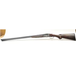 Iver Johnson Hercules Grade Side by Side shotgun, 12 gauge, Serial #2053E. The shotgun is in fine