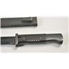 Image 4 : Mauser K98 bayonet in scabbard. The blade is  stamped “S 178G” S/N 9055. The scabbard is  stamped “4