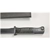 Image 7 : Mauser K98 bayonet in scabbard. The blade is  stamped “S 178G” S/N 9055. The scabbard is  stamped “4