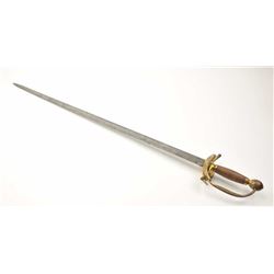 U.S. Model 1833 General Officer’s style sword  by N.P. Ames with gold plated brass hilt  with a copp