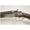 Image 13 : Double barrel Exposed Hammer Shotgun in 10 GA  with locks marked “John Buckingham B.P.  Birmingham” 