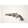 Image 1 : Smith & Wesson 1st model 2nd issue 7 shot  revolver in .22 caliber, S/N 72569. The frame  spring is 