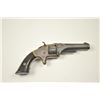 Image 2 : Smith & Wesson 1st model 2nd issue 7 shot  revolver in .22 caliber, S/N 72569. The frame  spring is 