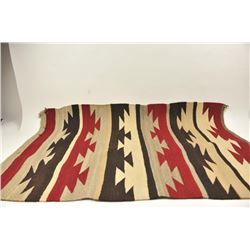 Navajo woven rug measuring 30” x 40” in good to very good condition circa 1910-1940’s with slight
