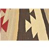 Image 2 : Navajo woven rug measuring 30” x 40” in good  to very good condition circa 1910-1940’s with  slight 