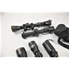 Image 11 : Lot of twelve rifle and pistol scopes.  The  lot includes 4 Tasco 3 x 9 variable power, a  Swift fix