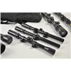 Image 4 : Lot of twelve rifle and pistol scopes.  The  lot includes 4 Tasco 3 x 9 variable power, a  Swift fix