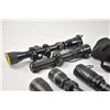 Image 7 : Lot of twelve rifle and pistol scopes.  The  lot includes 4 Tasco 3 x 9 variable power, a  Swift fix