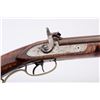 Image 2 : American Kentucky Double Barrel Buck and Ball  gun with artificially striped stock and  large “whale
