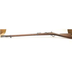 Springfield Trapdoor percussion rifle, .45-70  caliber, Serial #328204.  The rifle is in  good as fo