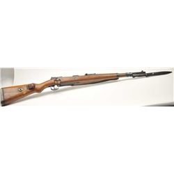 German Model K98 Mauser bolt action rifle, 7.62 mm caliber, Serial #8239. The rifle is in very go