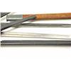 Image 2 : Lot of 4 Englis bayonets with scabbards as  described: 1. 12-42 Broadhead Stamped bayonet. No tip.  