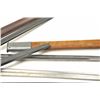Image 3 : Lot of 4 Englis bayonets with scabbards as  described: 1. 12-42 Broadhead Stamped bayonet. No tip.  