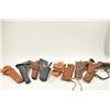 Image 1 : Bonanza box lot of commercial holsters from a  police officer/collector dating back to the  1950’s i