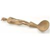 Image 3 : A unique American Indian Anthropomorphic  large wooden spoon. Measures 11 ½” overall.  Appears to be